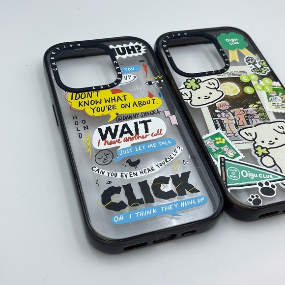 lot of 2 Casetify danny sangra bear iPhone 14 Pro phone case - Picture 2 of 8